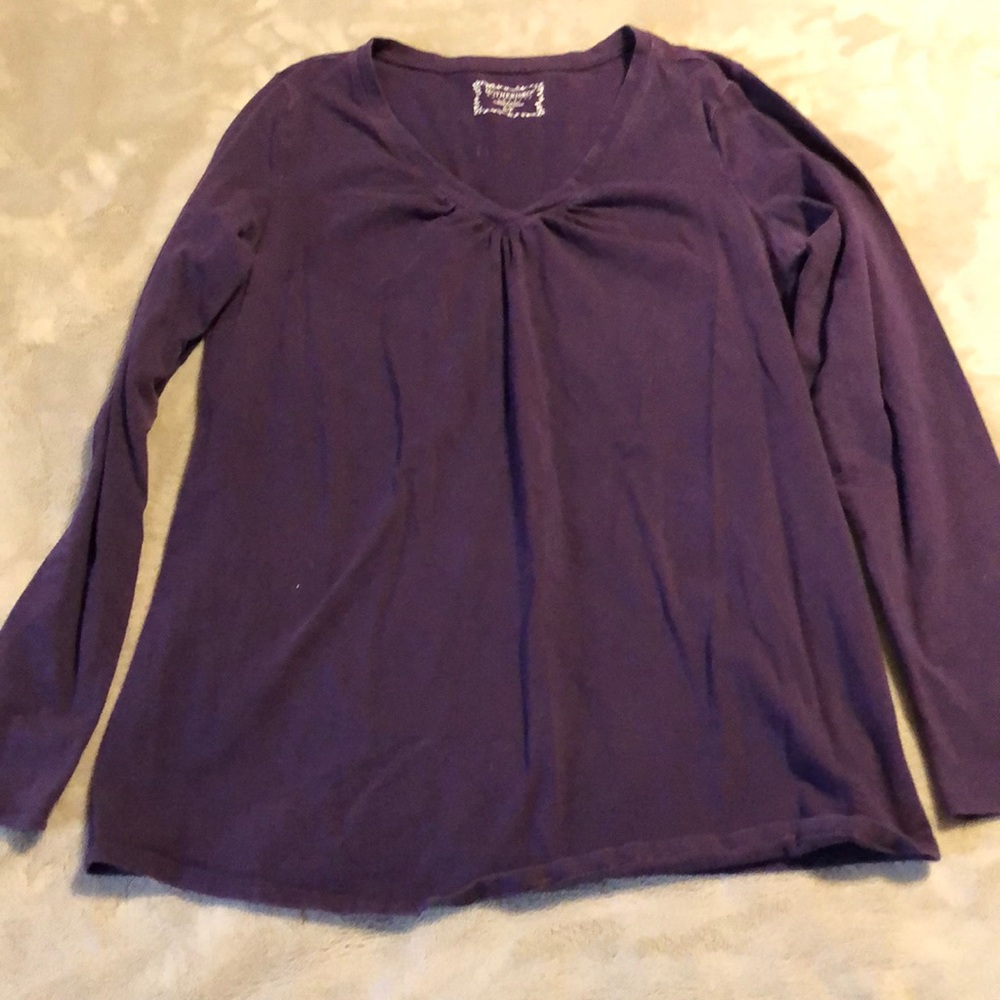 Motherhood Maternity purple top